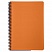 превью Тетрадь А5, 80 листов, BRAUBERG «Metropolis», спираль пластиковая, клетка, обложка пластик, ОРАНЖЕВЫЙ, 403400