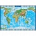 превью Настенная карта Мир 1.5×1.05м 1:22млн физическая