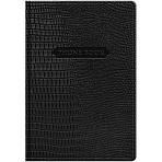 Телефонная книга А5, 80л., кожзам, BG «Reptile. Onyx», с вырубкой