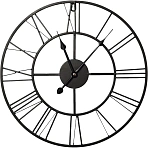 Часы настенные Black Metal Clock (40×40 см)