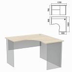 Стол компактный ЧАСТЬ 1 «Арго»1200×1200х760 ммправыйясень шимо