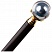 превью Ручка шариковая автоматическая MESHU «Black pearl» синяя, 1.0мм