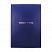 превью Книга учета OfficeSpace, А4, 160л., клетка, 200×290мм, бумвинил, цвет синий, блок офсетный