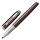Ручка-роллер PARKER «IM Premium Brown CT», корпус коричневый с гравировкой, хромированные детали, черная