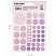 превью Наклейки бумажные MESHU «Beauty planner pink»