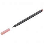 Ручка капиллярная Faber-Castell «Grip Finepen» темная телесная, 0.4мм, трехгранная