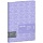 Папка на 4 кольцах Berlingo «Starlight S», 24мм, 600мкм, фиолетовая, D-кольца, с внутр. карманом, с рисунком