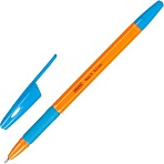 Ручка шариковая неавтомат. Attache Velex X 0.5мм синяя, манж, ор. корп