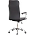 превью Кресло для руководителя Комус Мебель (Easy Chair) 580 чёрное (экокожа, металл хромированный)