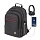 Рюкзак BRAUBERG FUSION универсальный, с отделением для ноутбука, карман-антивор, черный, 43×30х14 см