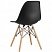 превью Стул для столовых SG_Eames черный PP, деревянные ножки