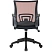 превью Кресло офисное Комус Мебель (Easy Chair) 396 красное/чёрное (сетка/ткань, пластик)