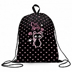 Мешок для обуви BRAUBERG KIDS, с петлей, 42×34 см, «Amazed cat»
