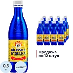 Вода минеральная Bilinska Kyselka лечеб-стол питьевая газ ПЭТ 0.5л