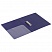 превью Папка с боковым металлическим прижимом и внутренним карманом BRAUBERG "Диагональ", темно-синяя, до 100 листов, 0,6 мм