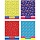 Тетрадь на кольцах А5, 200л., BG «Floral Dreams», 4 цвет. блок, глянцевая ламинация