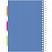 превью Бизнес-тетрадь Attache Selection Spiral Book A4 140 листов синяя в клетку на спирали (230×298 мм)