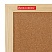 превью Доска пробковая для объявлений 45×60 см, деревянная рамка, BRAUBERG Wood