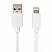 превью Кабель белый USB 2.0-Lightning, 1 м, SONNEN, медь, для передачи данных и зарядки iPhone/iPad