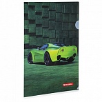 Папка-уголок BRAUBERG «Sport Car», А4, 150 мкм, цветная печать, 228044