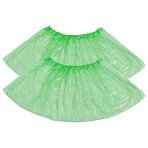 Бахилы MERIDIAN ПРОЧНЫЕ 3.8 граммазеленыеКОМПЛЕКТ 100 штук (50 пар)40×15 смПНД