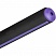 превью Ручка шариковая Attache Meridian синяя (черно-фиолетовый корпус, толщина линии 0.35 мм)