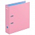 превью Папка-регистратор Berlingo «Haze», 80мм, матовая ламинированная, розовая