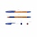 превью Ручка шариковая ERICH KRAUSE «R-301 Amber Grip», СИНЯЯ, корпус тонировый оранжевый, узел 0.7 мм, линия письма 0.35 мм