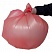 превью Мешки для мусора на 60 литров красные (10 мкм, в рулоне 20 штук, 58×68 см)