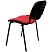 превью Стул офисный Easy Chair Изо/Iso красный (ткань, металл) (550721)