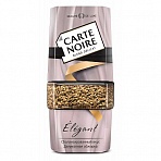 Кофе растворимый Carte Noire «Élégant», сублимированный с добавлением молотого, стеклянная банка, 95г