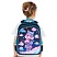 превью Рюкзак BRAUBERG KIDS FLOSSY, 2 отделения, 3 кармана, «Sky girl», 3D-панель, 40×28х18 см