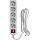 Сетевой фильтр PC Pet AP01006-E-B 1.8м (5 розеток) черный (пакет)