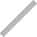Линейка металлическая Attache Line (30см)