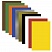 превью Картон цветной А4 немелованный ВОЛШЕБНЫЙ, 10 листов, 10 цветов, в пакете, ПИФАГОР, 200×283 мм