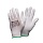 Перчатки защитные нейлон Gward White PU1001 с п/у покрытием р.8 (12 пар/уп)