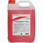 Профессиональное кислотное средство для мытья кафельных и керамических поверхностей Химитек Поликор-Гель 5 литров