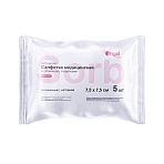 Салфетка сорб. неткан. мед. стер. 7.5×7.5,5шт/уп,8 сл. Angel