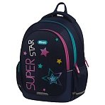Рюкзак Först F-Cute «Super star» 37×29×17см, 3 отделения, 2 кармана, анатомическая спинка