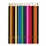 превью Карандаши цветные ПИФАГОР «ЭНИКИ-БЕНИКИ», 18 цветов, классические заточенные