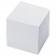 превью Блок для записей BRAUBERG, непроклеенный, куб 9×9×9 см, белый, белизна 95-98%