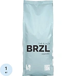 Кофе в зернах Lazy Barista Brzl, жареный, 100% арабика, Бразилия, 1 кг