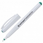 Ручка капиллярная CENTROPEN «Handwriter», ЗЕЛЕНАЯ, трехгранная, линия письма 0.5 мм