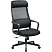 превью Кресло для руководителя Комус Мебель (Easy Chair) 595 чёрное (сетка/ткань, металл крашеный)