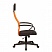 превью Кресло для руководителя Easy Chair 655 TTW черное/оранжевое (сетка/искусственная кожа/пластик)