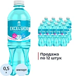 Вода минеральная Excelsior лечебно-столовая газ ПЭТ 0.5л