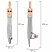 превью Готовальня BRAUBERG SCHOOL KIT, 11 предметов, циркуль 115 мм, циркуль 125 мм, чертежные принадлежности, персиковый цвет