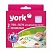 превью Губки для мытья посуды York меламиновые 112×61×25 мм 2 штуки в упаковке