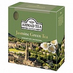 Чай зеленый Ahmad Tea Green Jasmine (100 пакетиков в упаковке)