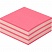 превью Стикеры Attache Selection Мини 51х51 мм неоновые 2 цвета (1 блок, 250 листов)